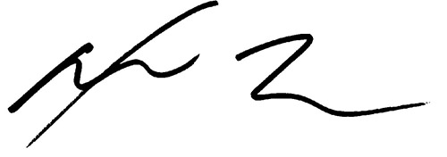 signature of Alex Lee