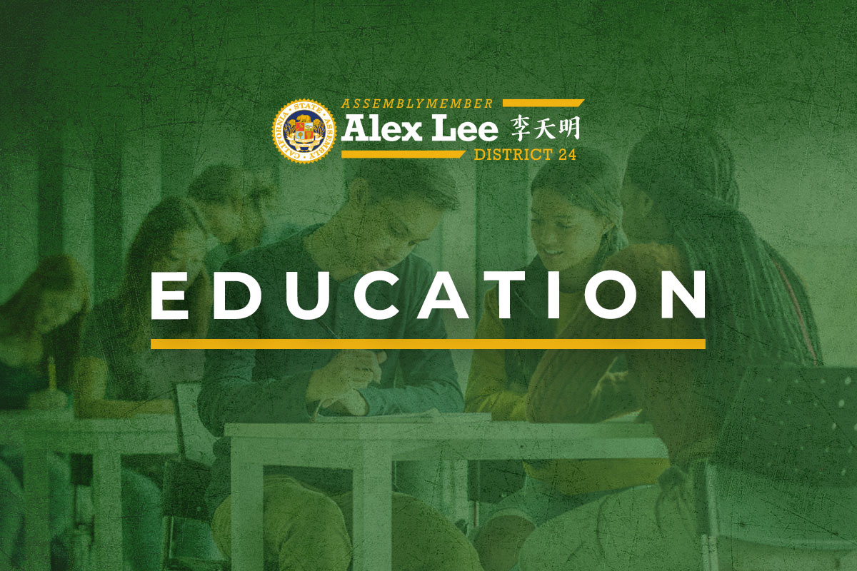 Asm. Lee Education Resources Graphic