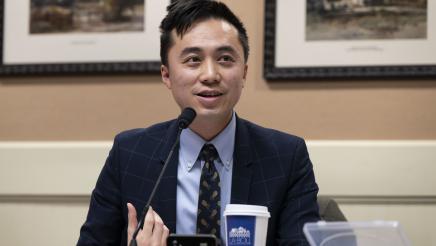 Assemblymember Alex Lee chairs the Human Services Committee