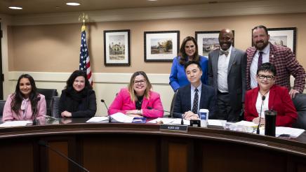 Assemblymember Alex Lee chairs the Human Services Committee